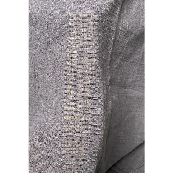 Harmont & Blaine Linen Cotton Shirt Men 4XL Blue Embroidered Logo Short Sleeve - Picture 6 of 8